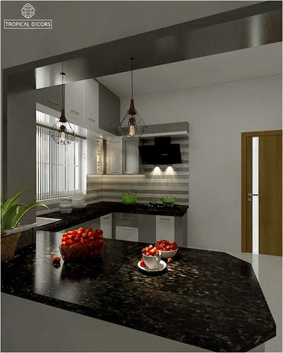 Kitchen Designs by Interior Designer Riyas K S, Kottayam | Kolo