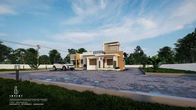 Exterior, Outdoor Designs by Contractor Babu  E P, Palakkad | Kolo