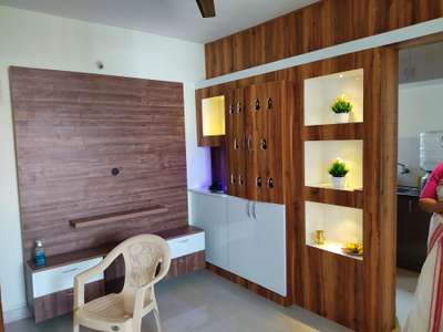 Storage, Living Designs by Contractor Mariya Homes, Pathanamthitta | Kolo