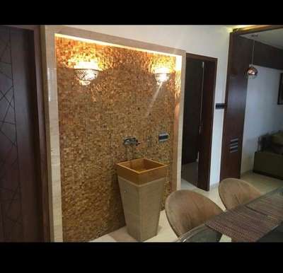 Wall, Furniture, Lighting, Dining Designs by Building Supplies ALEEFA STONE, Jaipur | Kolo
