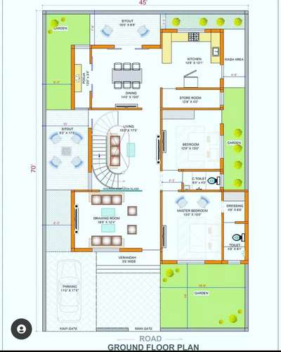 Plans Designs by Interior Designer Bharath Karrekatt, Thrissur | Kolo
