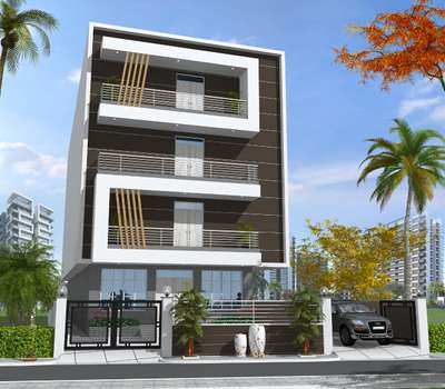 Exterior Designs by Civil Engineer समर्पित पटेल, Indore | Kolo