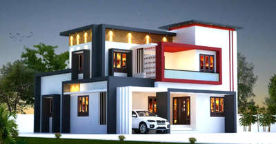 Exterior, Lighting Designs by Architect ARSHAK , Palakkad | Kolo