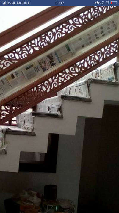 Staircase Designs by Contractor muhammed kasim, Kasaragod | Kolo
