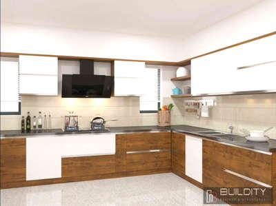 Kitchen, Storage Designs by Civil Engineer BUILDITY DESIGNS AND STRUCTURES , Ernakulam | Kolo