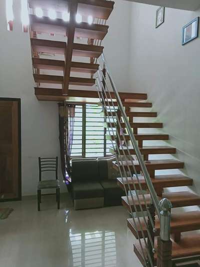 Living, Furniture, Flooring, Staircase Designs by Service Provider sandeep vs, Wayanad | Kolo
