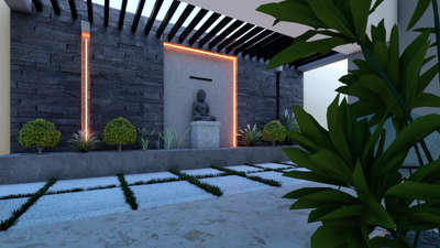 Outdoor, Lighting Designs by 3D & CAD vipin p, Kannur | Kolo