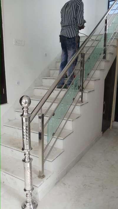 Staircase Designs by Fabrication & Welding bhagwati khatik, Udaipur | Kolo