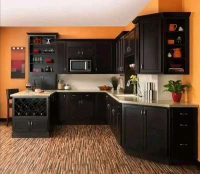 Kitchen, Storage, Furniture, Flooring Designs by Interior Designer D3 Dream decor design , Kozhikode | Kolo