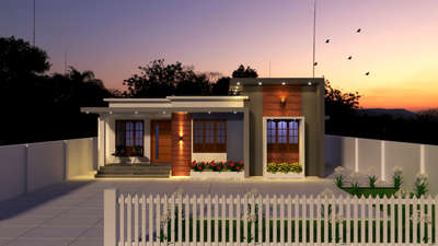 Exterior, Lighting Designs by 3D & CAD Jerry Thomas, Wayanad | Kolo