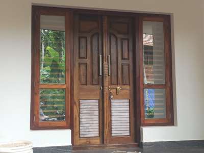 Door Designs by Painting Works CHRISTOPHER lijo, Kannur | Kolo
