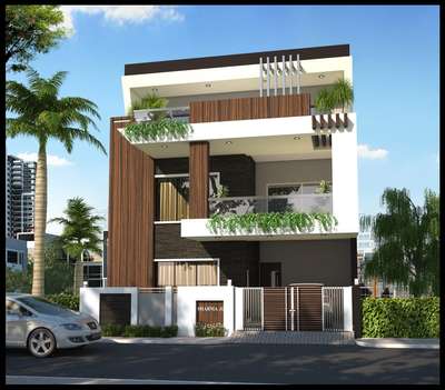 Exterior Designs by Civil Engineer समर्पित पटेल, Indore | Kolo