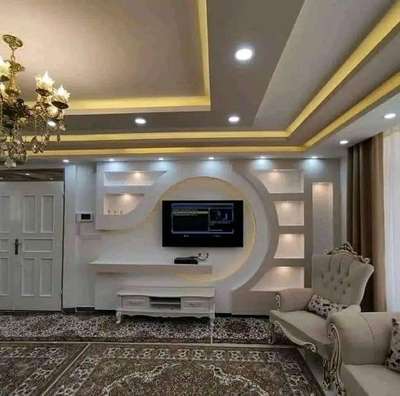 Living, Lighting, Storage Designs by Interior Designer alfa false ceiling , Udaipur | Kolo