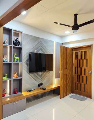 Lighting, Living, Storage, Door Designs by Interior Designer M Dot  Interior, Delhi | Kolo