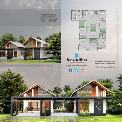 Exterior Designs by Architect Bricks and Wires, Kozhikode | Kolo