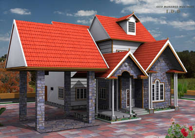 Exterior, Outdoor Designs by Interior Designer musthafa kmp, Malappuram | Kolo