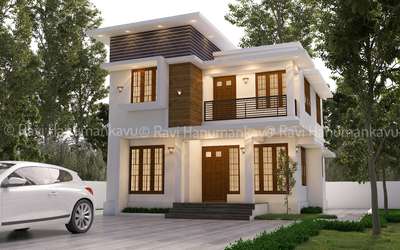 Exterior, Lighting Designs by Contractor Ravi Hanumankavu, Malappuram | Kolo