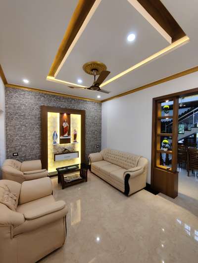 Lighting, Living, Furniture, Prayer Room, Storage Designs by Contractor Niya M V, Kottayam | Kolo