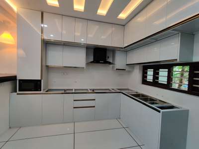 Kitchen, Lighting, Storage, Ceiling Designs by Fabrication & Welding JAISAL HASSAN, Kozhikode | Kolo
