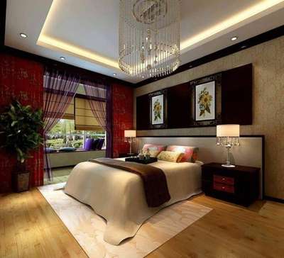Ceiling, Furniture, Storage, Bedroom, Wall Designs by Architect Architect  Shubham Tiwari, Meerut | Kolo
