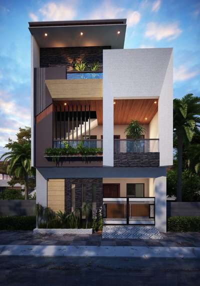 Exterior Designs by Architect salman narvari, Indore | Kolo