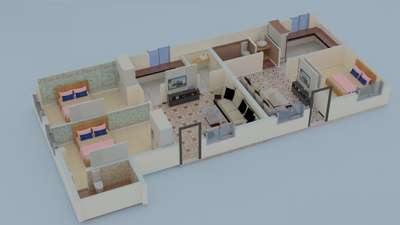 Plans Designs by 3D & CAD Narendra  kumawat, Sikar | Kolo