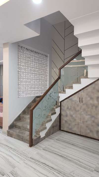 Storage, Staircase Designs by Flooring amjad patel, Indore | Kolo