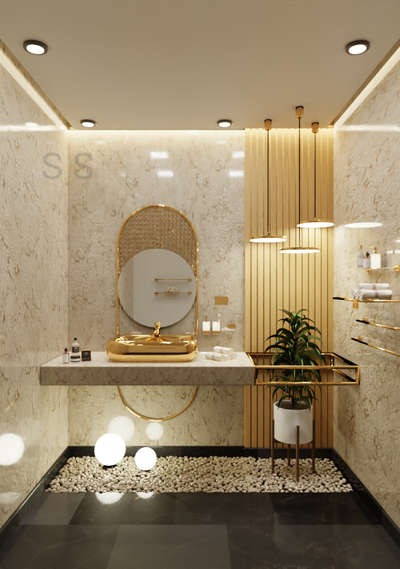 Lighting, Bathroom Designs by Architect SHRAVAN  SYAM, Kollam | Kolo