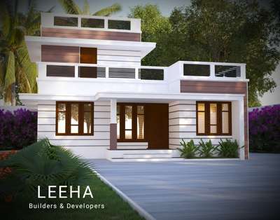 Exterior Designs by Civil Engineer Adithya Nimod  Leeha builders , Kannur | Kolo
