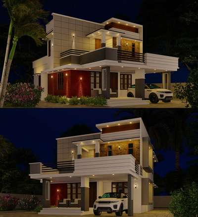 Exterior, Lighting Designs by Building Supplies Insight Architects    interiors, Thrissur | Kolo