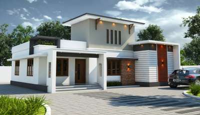 Exterior, Lighting Designs by 3D & CAD Anandhu  Designs, Thrissur | Kolo