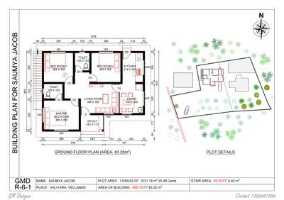 Plans Designs by 3D & CAD Manu  J K, Thiruvananthapuram | Kolo