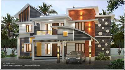 Exterior, Lighting Designs by Contractor moris  Kumar , Kannur | Kolo
