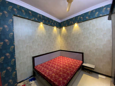 Bedroom, Lighting, Wall Designs by Service Provider MAYANK KUMAWAT, Indore | Kolo