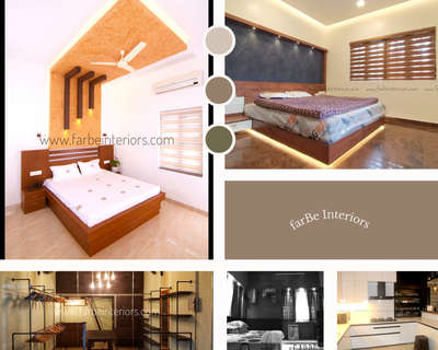 Furniture, Bedroom, Lighting, Storage Designs by Interior Designer farbe  Interiors , Thrissur | Kolo