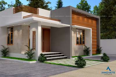Exterior Designs by Architect 𝓑ꪖ𝘴ꫝꫀꫀ𝘳 𝓲ꪀꪀꪮꪜꪖ𝓽ꫀ, Thrissur | Kolo
