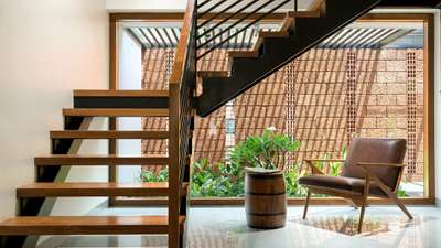 Staircase Designs by Architect  Nanda Kishor, Thiruvananthapuram | Kolo