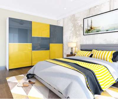 Furniture, Storage, Bedroom, Wall, Home Decor Designs by Interior Designer Unique interoir, Gurugram | Kolo