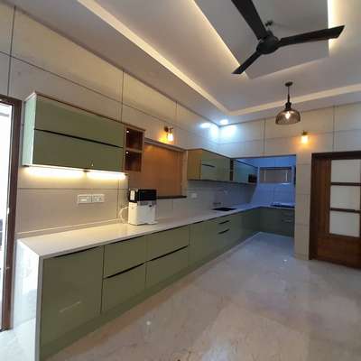 Kitchen, Lighting, Storage Designs by Carpenter Sreejil R, Kannur | Kolo