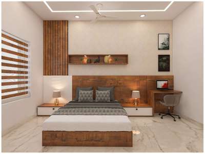 Furniture, Storage, Bedroom, Wall, Window Designs by Building Supplies Unison Interiors, Kottayam | Kolo