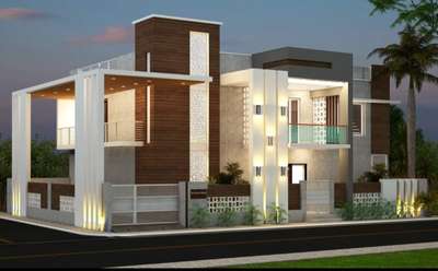 Exterior Designs by Contractor Amjad Khan, Bhopal | Kolo