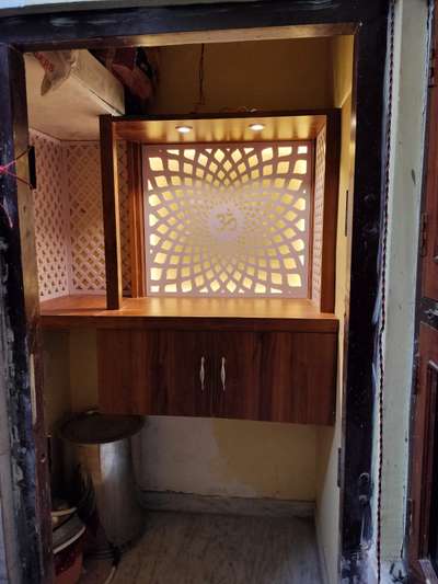 Prayer Room, Storage Designs by Contractor Rajendra electrician and plumbing, Ajmer | Kolo