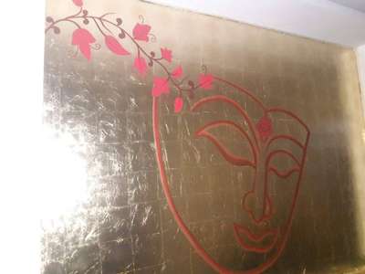 Wall Designs by Contractor Gold silver  leafing, Delhi | Kolo
