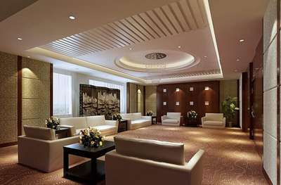 Ceiling, Furniture, Lighting, Living, Table Designs by Contractor Karunakar Mishra, Ghaziabad | Kolo