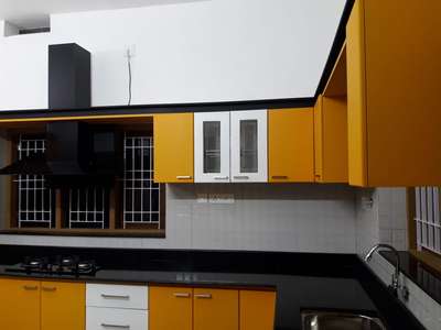 Kitchen, Storage Designs by Painting Works WOODSTYLE CREATORS, Kannur | Kolo