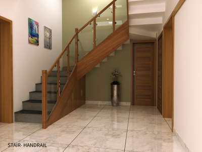 Staircase Designs by Architect MUHAMMED  RASHID, Malappuram | Kolo