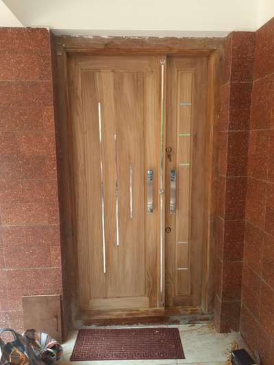 Door Designs by Civil Engineer Melvin  Joseph , Thrissur | Kolo