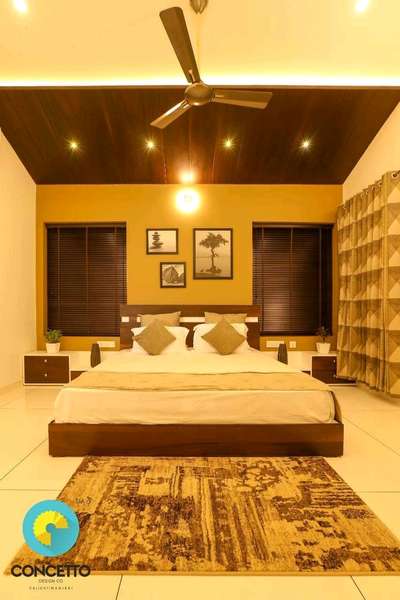 Ceiling, Furniture, Lighting, Storage, Bedroom Designs by Architect Concetto Design Co, Malappuram | Kolo