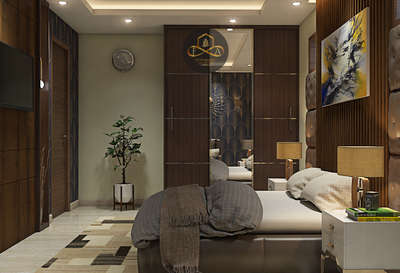 Furniture, Storage, Bedroom, Home Decor, Wall Designs by Architect Futuristic  Architects , Gautam Buddh Nagar | Kolo