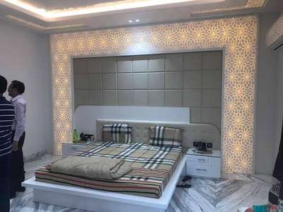 Bedroom, Furniture, Lighting, Storage, Wall Designs by Contractor arhaan khan, Delhi | Kolo